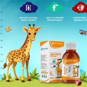 hw gropsec height growth syrup 120ml 1s