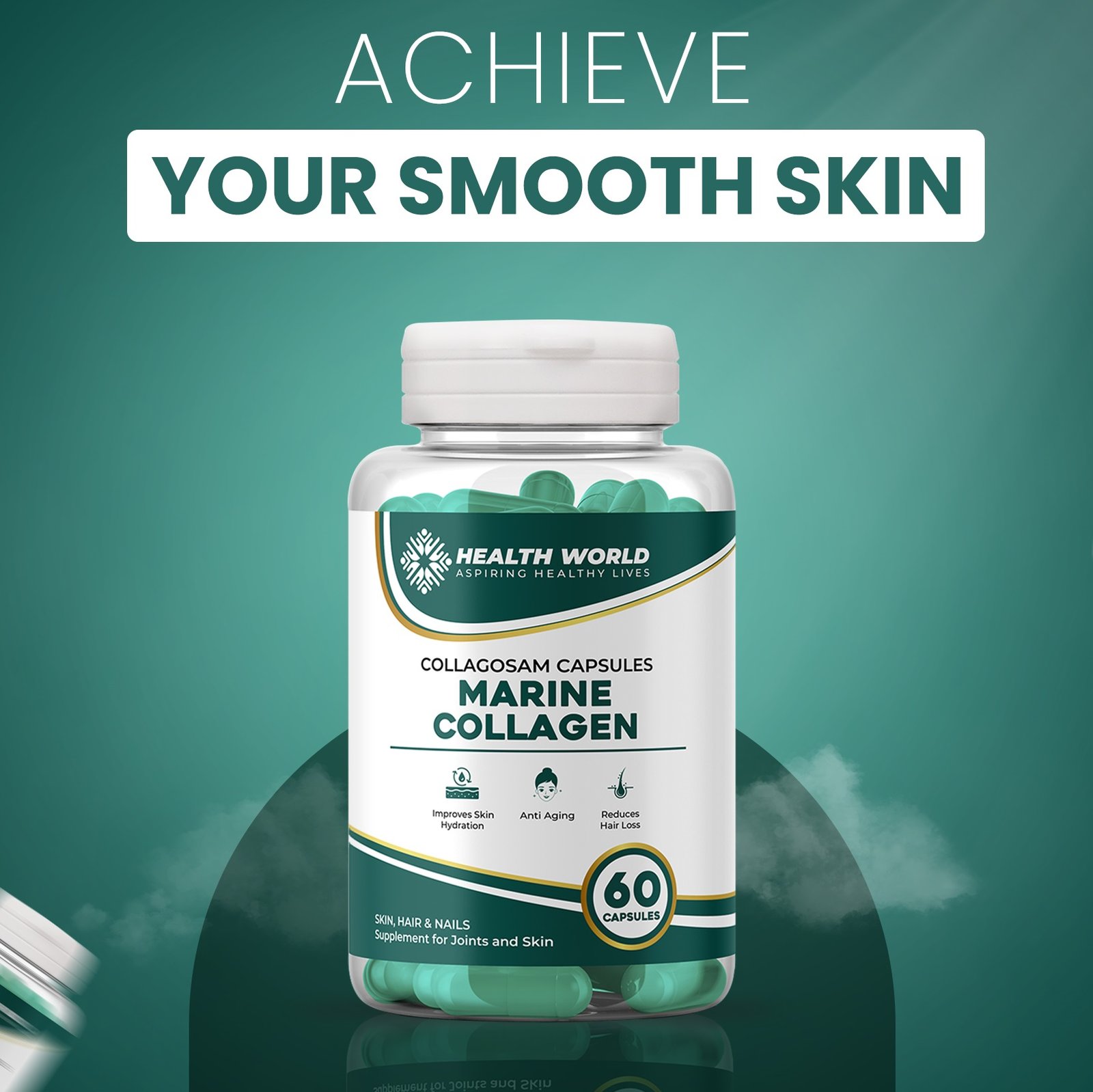 hw marine collagen (collagosam cap) 60s 1s